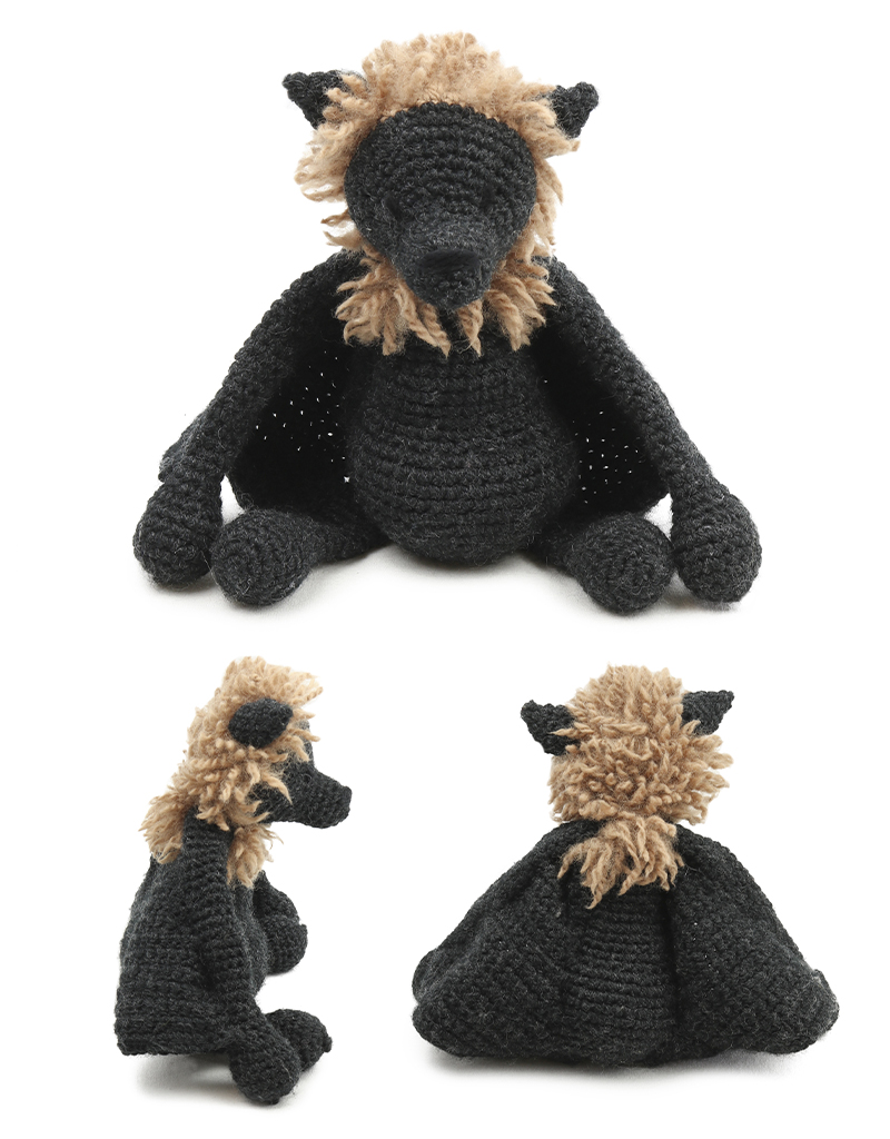 toft luke the flying fox amigurumi crochet animal